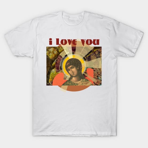 I Love You - Unique Valentine's Day Saint Design T-Shirt by ROSHARTWORK